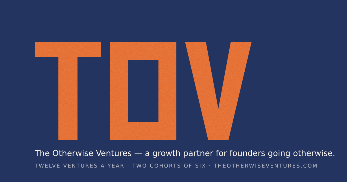 The Otherwise Ventures digital product preview